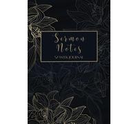 52 Week Sermon Notes For Women: Christian Bible Sermon Journal |: With Extra Days For Christmas Eve and Good Friday Services