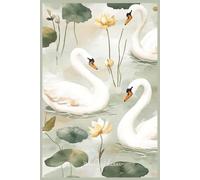 52-Week Weekly Planner: | 6x9 Size | Feminine Swan Cover Design