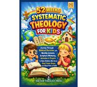 52 WEEKS SYSTEMATIC THEOLOGY FOR KIDS: Journey Through Biblical Doctrine with Weekly Lessons, Scripture Memory, Activities & Prayers to Raise Children Who Know God, Love Jesus, and Stand Firm in Faith