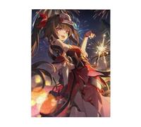 52 X 38 cm 500 Pcs Wooden Adult Jigsaw-Puzzles with Honkai Star Rail All Roles's Light Cones Paint