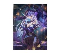 52 X 38 cm 500 Pcs Wooden Adult Jigsaw-Puzzles with Honkai Star Rail All Roles's Light Cones Paint