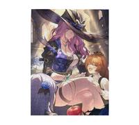 52 X 38 cm 500 Pcs Wooden Adult Jigsaw-Puzzles with Honkai Star Rail All Roles's Light Cones Paint