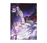 52 X 38 cm 500 Pcs Wooden Adult Jigsaw-Puzzles with Honkai Star Rail All Roles's Light Cones Paint