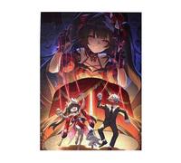 52 X 38 cm 500 Pcs Wooden Adult Jigsaw-Puzzles with Honkai Star Rail All Roles's Light Cones Paint