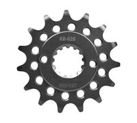 520-15T 520 Chaîne 15T Motorcycle Sprocket avant silencieux 20crmnti compatible avec KLR650 KL650B2-B3 Tengai KLR650 KLR 650 KL650A4-A19 Remplacement du marché secondaire
