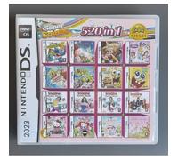 520 Jeux en 1 NDS Jeu Lot Carte Super Combo Cartouche pour DS 2DS New 3DS XL modele 2023