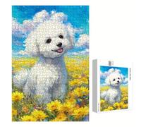 520 Pièces Puzzle Adulte - Fabrication en Bois Robuste (Pièces Standards) - Chien & Jaune - 52 x 38 cm - Décoration Murale et Détente - Article de Loisir Créatif pour Les 14 Ans et Plus P3#862