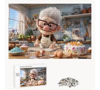 520 Pièces Puzzle Adulte - Fabrication en Bois Robuste (Pièces Standards) - Cuisine & Dessin animé - 52 x 38 cm - Décoration Murale et Détente - Article de Loisir pour Les 14 Ans et Plus P3#628