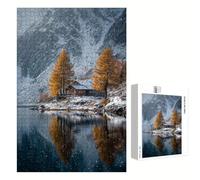 520 Pièces Puzzle Adulte - Fabrication en Bois Robuste (Pièces Standards) - Hiver & Arbre - 52 x 38 cm - Décoration Murale et Détente - Article de Loisir Créatif pour Les 14 Ans et Plus P3#987