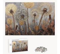 520 Pièces Puzzle Adulte - Fabrication en Bois Robuste (Pièces Standards) - Pissenlit & Or - 52 x 38 cm - Décoration Murale et Détente - Article de Loisir Créatif pour Les 14 Ans et Plus P3#183