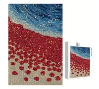 520 Pièces Puzzle Adulte - Fabrication en Bois Robuste (Pièces Standards) - Roses & Océan - 52 x 38 cm - Décoration Murale et Détente - Article de Loisir Créatif pour Les 14 Ans et Plus P3#719