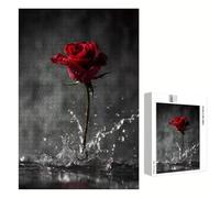 520 Pièces Puzzle Adulte - Fabrication en Bois Robuste (Pièces Standards) - Roses & Rouge - 52 x 38 cm - Décoration Murale et Détente - Article de Loisir Créatif pour Les 14 Ans et Plus P3#1376