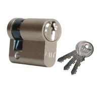 Cavers (iseo) Demi-Cylindre City ISEO 30x10mm Laiton nickelé-varié-520930109, NSP