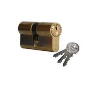 520930609 Cylindre double City varié - 30 x 60 - Laiton nickelé G