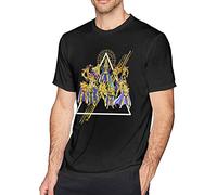 520CHENYONG Knights of The Zodiac Saint Seiya Mens Graphic Comfortable Short Sleeve T-Shirt T-Shirts à Manches Courtes(X-Large)