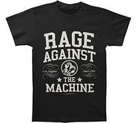 520CHENYONG Rage Against The Machine Men's Crown College T Shirt X Black T-Shirts à Manches Courtes(3X-Large)
