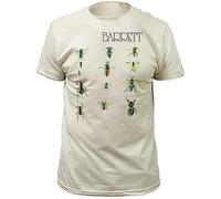 520CHENYONG SYD Barrett - Mens Barrett Fitted Jersey T-Shirt T-Shirts à Manches Courtes(Small)
