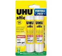 [52190] UHU Bâton de colle stic, blister 2 x 21 g Pack promo