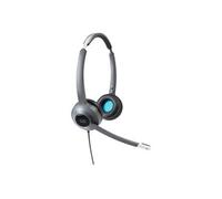 Cisco Systems Micro-casque 522 Wired Dual sur-oreille filaire jack 3,5 mm