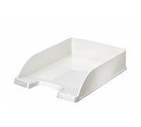 [52263001] LEITZ Corbeille à courrier Plus WOW, A4, polystyrène, blanc