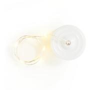 52355 LED Guirlande de lumières L : 27 cm 1pièce Argent