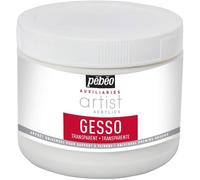[523850] Pébéo Pot 500ml Apprêt Universel ARTIST ACRYL GESSO Transparent