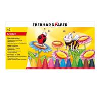 [524010] EBERHARD FABER Craie de cire COLORI, boîte en carton de 12