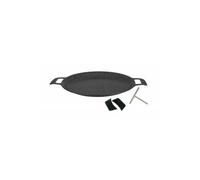 52406m crêpière facon pierre + 2 poignées noir 32 cm