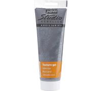 [525022] Pébéo Tube 250ml Studio Acrylics Gel Struture Sable Noir