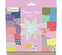[52507O] Avenue Mandarine Origami Paper Flowers, 20 x 20 cm, 60 feuilles, 70g
