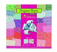 [52509O] Avenue Mandarine Pochette de 60 feuilles de papier 70g Origami 20x20...