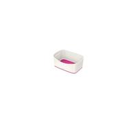 5257-10-23 Compartiment de rangement Rectangulaire Acrylonitrile-Butadiène-Styrène (ABS) Rose, Blanc