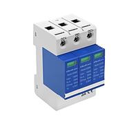 52586 Limiteur de surtension type 2 pôles : 3 pour rail DIN -10-85°C QOLTEC