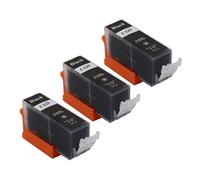 (525K 3PC) Cartouche d'encre PGI-525 CLI-526 PGI525 CLI526, pour Pixma IP4850 IP4950 IX6550 MG5150 MG5250 MG5350 MG6150 MG6250 MG8150
