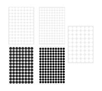 526 Pièces Cache Vis Blanc, 12mm/15mm/21mm PVC Cache Trou Meuble Trou Mur Autocollants, Cache Vis Adhesif pour Trous de Vis Tiroir Etagère Bureaux Murales Armoires Réparations de Bois Meubles
