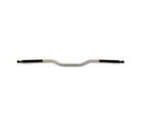 Guidon en acier HIGHSIDER pro Superbike B-Style LM1, argent, argent