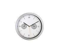 52827 radiopiloté(e) Horloge murale 260 mm x 42 mm argent
