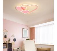 52cm amour Rose LED plafonnier / 110 - 220V non - polaire réglable