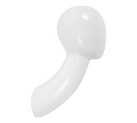 52cm Tête de mannequin mural Tête de mannequin autonome pour perruques Chapeaux Affichage Brillant-Blanc