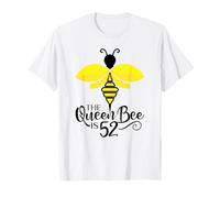 52e Anniversaire The Queen Bee is 52 Years Old Bumblebee T-Shirt
