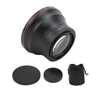 52mm 0.43X Wide Angle Lens with Macro, Optical Glass for Landscape Photography, Compatible with 52mm Front Filter Lens, Sturdy Aluminum Alloy, Anti Reflection Coating,