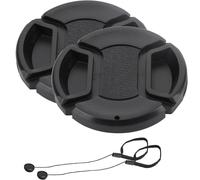 52Mm Bouchon D'Objectif 2Pcs Protection Pour Appareils Nikon Pour Nikon D3000 D3100 D3200 D3300 D5000 D5100, Bouchon D'Objectif Universel[CLI2254]