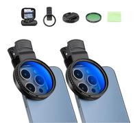 52mm Clip-0n CPL Phone Camera Lens Filter Kit, 52mm CPL Filter for Phone with Clip, Circular Polarizer Polarizing Filter Compatible for iPhone 16 15 14 13 12 11, Motorola, Other Smart Phones (2Pcs)