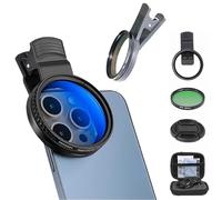 52mm Clip-0n Phone CameraLens Filter Kit, 52mm Polarized Smart Phone, Circular Polarizer Polarizing Filter. Compatible with Most Cell Phones on The Market (1 PCS)