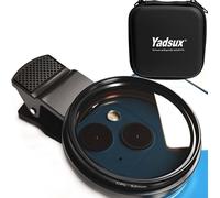 52mm Clip CPL téléphone caméra Filtre d'objectif,Filtre CPL pour iPhone 14 13 12 11,Samsung Blu,Motorola,xiaomi et Autres Smartphones