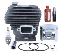 52mm Cylindre Jeu de Pistons Filtre à huile Filtre à carburant Bougie d'allumage pour Stl MS260 MS360 MS461 FS90 FS100 Tronçonneuse