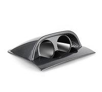 52mm Double Hole Dash Pod, Durable Vehicle Mount, for Automotive (Carbon