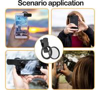 52Mm Filtre Polarisant,Clip Cpl Téléphone Caméra Filtre D'Objectif,Macro Iphone,Accessoire Photographique Professionnel Pour Smartphone,Réduit Les Reflets,Intensifie Les Couleurs[Z2713]