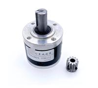 52MM Heavy-Duty Planetary Gear Reducer Gearbox For DC Brush/Brushless Stepper electronic starter 12MM Shaft-Optional shaft CZAOINCU(1 Ratio 47,6.36mmMotor Gear)