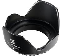 52mm Lens Hood and Cleaning Cloth Compatible with DSLR Camera Lens